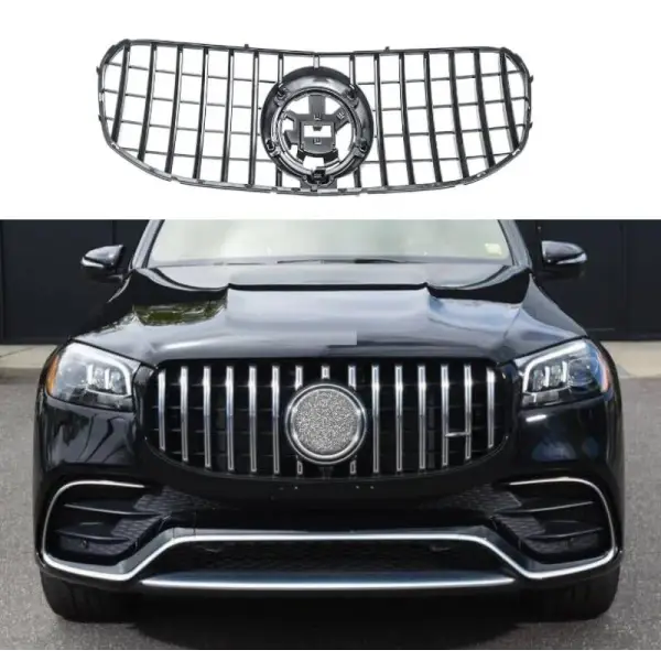 Car Craft Front Bumper Grill Compatible With Mercedes Gls