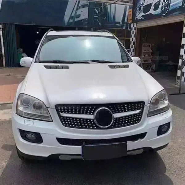 Car Craft Front Bumper Grill Compatible With Mercedes Ml