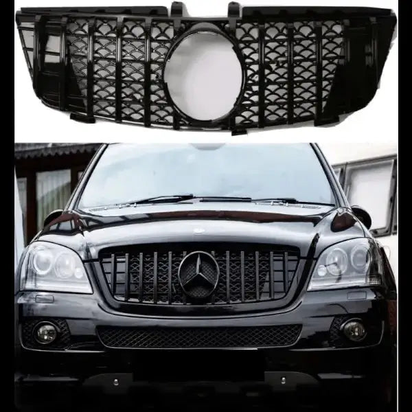 Car Craft Front Bumper Grill Compatible With Mercedes Ml