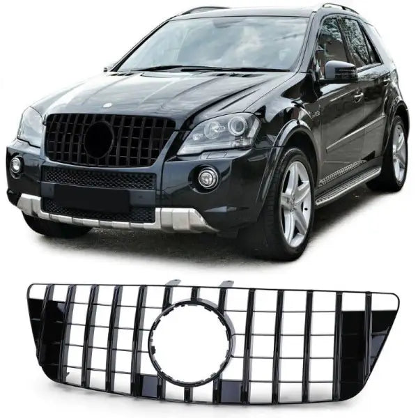 Car Craft Front Bumper Grill Compatible With Mercedes Ml