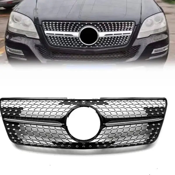 Car Craft Front Bumper Grill Compatible With Mercedes Ml