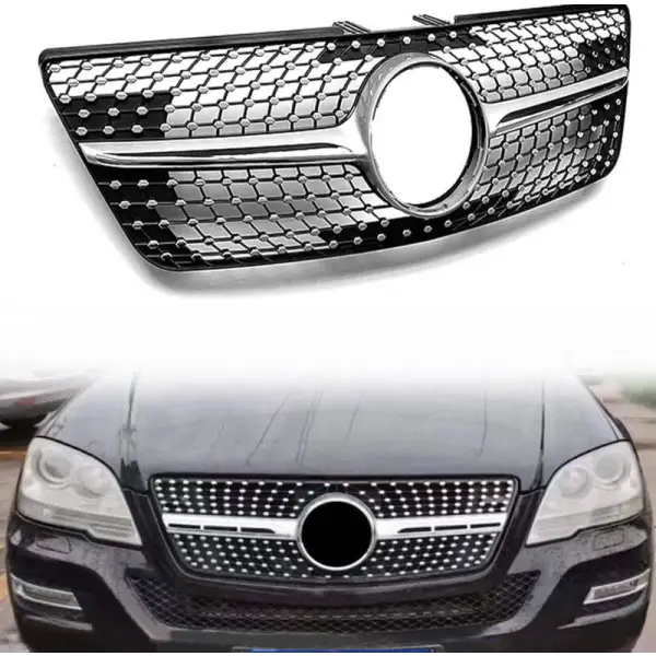 Car Craft Front Bumper Grill Compatible With Mercedes Ml