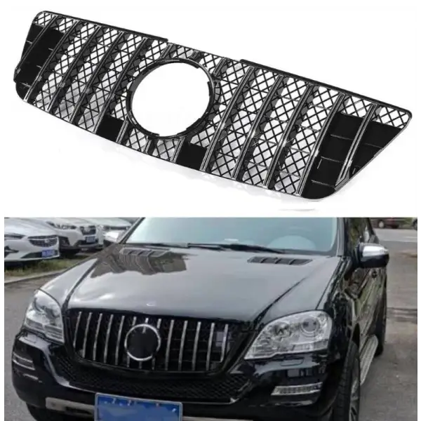 Car Craft Front Bumper Grill Compatible With Mercedes Ml