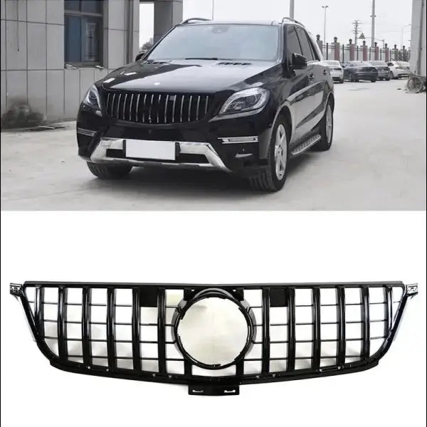 Car Craft Front Bumper Grill Compatible With Mercedes Ml