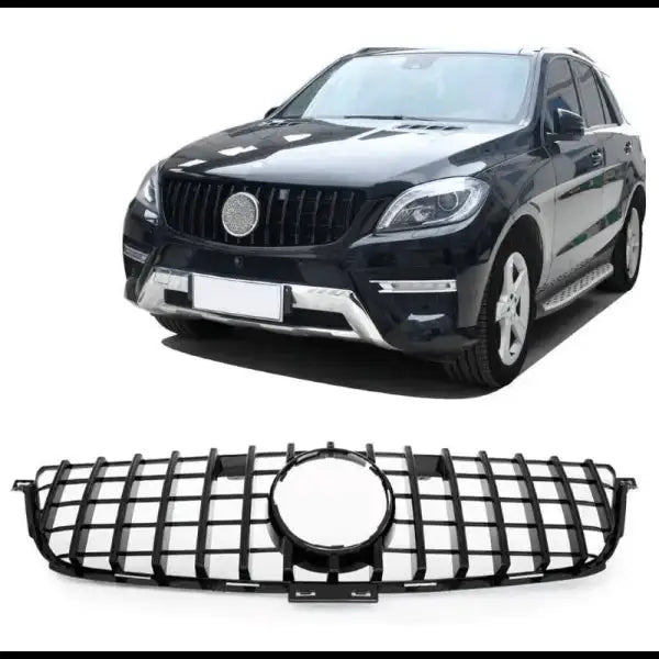 Car Craft Front Bumper Grill Compatible With Mercedes Ml