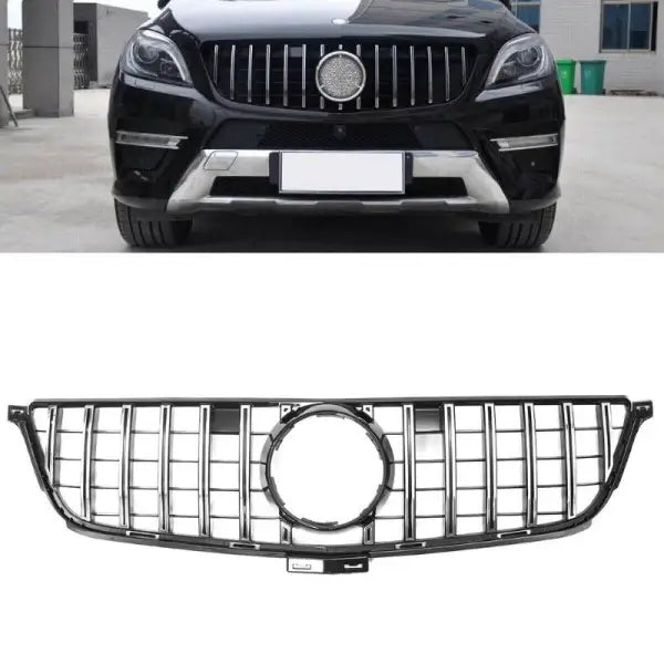 Car Craft Front Bumper Grill Compatible With Mercedes Ml