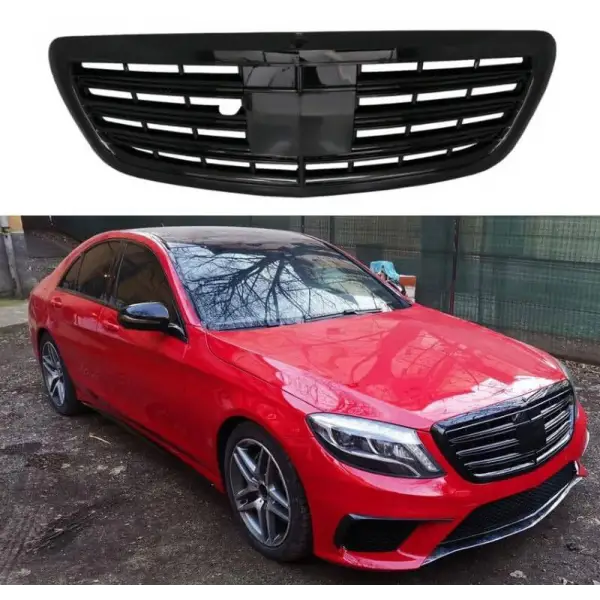 Car Craft Front Bumper Grill Compatible With Mercedes S