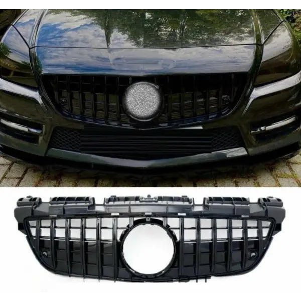 Car Craft Front Bumper Grill Compatible With Mercedes Slk