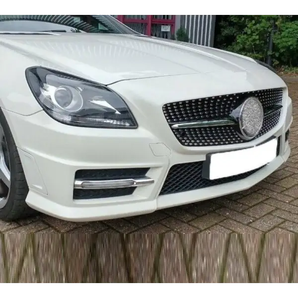 Car Craft Front Bumper Grill Compatible With Mercedes Slk