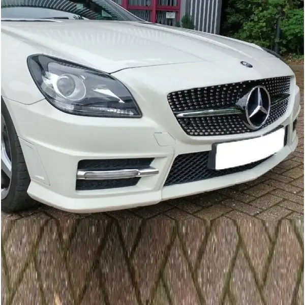 Car Craft Front Bumper Grill Compatible With Mercedes Slk