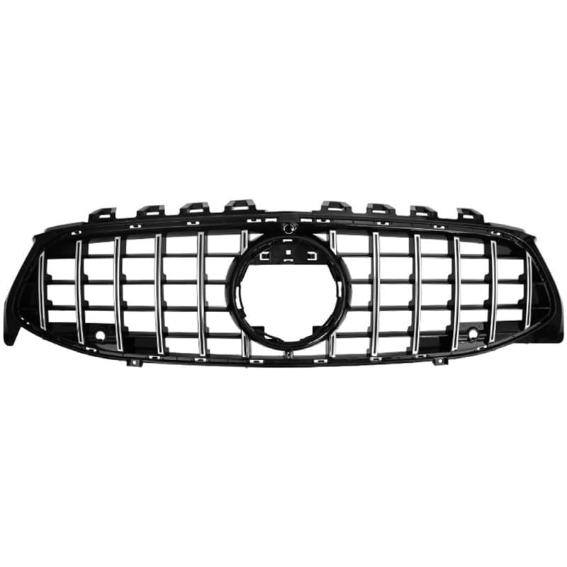 Car Craft Front Bumper Grill Compatible With Mercedes Benz Cla W118 2020-2023 Front Bumper Grill W118 Grill Gtr Silver - CAR CRAFT INDIA