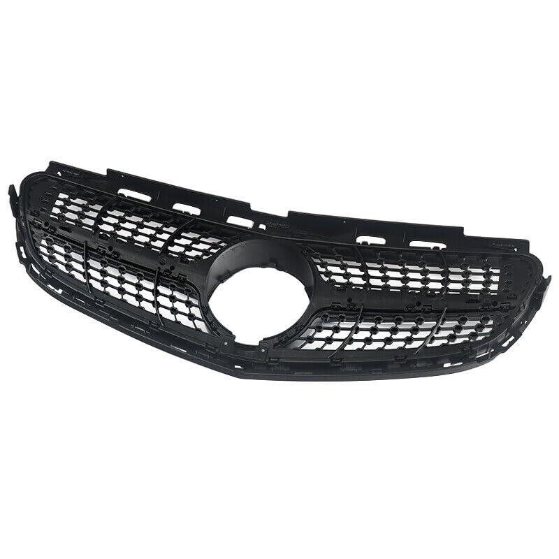 Car Craft Front Bumper Grill Compatible With Mercedes Benz E Class W212 2013-2016 Front Bumper Grill W212 Grill Diamond Black Lci - CAR CRAFT INDIA