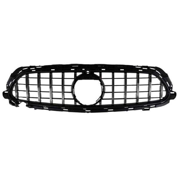 Car Craft Front Bumper Grill Compatible With Mercedes Benz E Class W213 Lci 2021-2023 Front Bumper Grill Panamericana Gt Sports W213 Grill Gtr Black Lci Amg Sports - CAR CRAFT INDIA