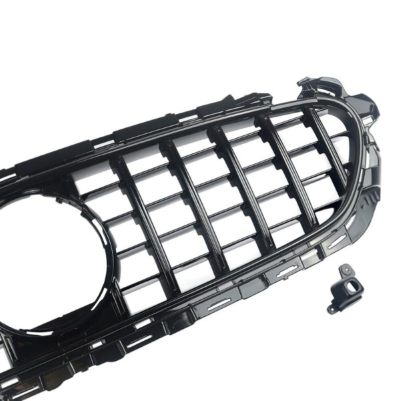 Car Craft Front Bumper Grill Compatible With Mercedes Benz E Class W213 Lci 2021-2023 Front Bumper Grill Panamericana Gt Sports W213 Grill Gtr Black Lci Amg Sports - CAR CRAFT INDIA