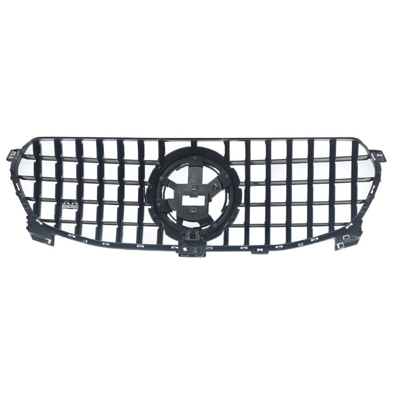 Car Craft Front Bumper Grill Compatible With Mercedes Gle W167 X167 2019-2023 Front Bumper Panamericana Grill W167 Grill Gtr Silver Dynamic Gle - CAR CRAFT INDIA