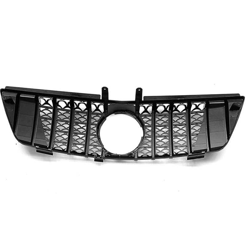 Car Craft Front Bumper Grill Compatible With Mercedes Ml W164 2005-2008 Sports Gt Amg Front Bumper Panamericana Grill W164 Grill Gtr Silver - CAR CRAFT INDIA