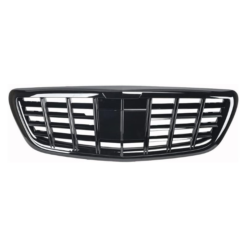 Car Craft Front Bumper Grill Compatible With Mercedes S Class W222 2014-2020 Maybach Brabus Sports Gt Amg Front Bumper Panamericana Grill W222 Grill Maybach Black - CAR CRAFT INDIA