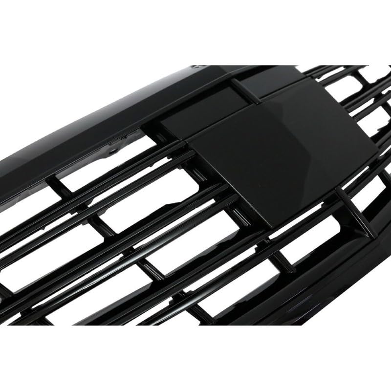 Car Craft Front Bumper Grill Compatible With Mercedes S Class W222 2014-2020 Maybach Brabus Sports Gt Amg Front Bumper Panamericana Grill W222 Grill Maybach Black - CAR CRAFT INDIA