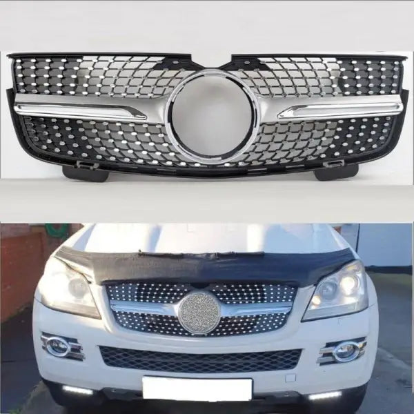 Car Craft Front Bumper Gtr Grill Compatible With Mercedes