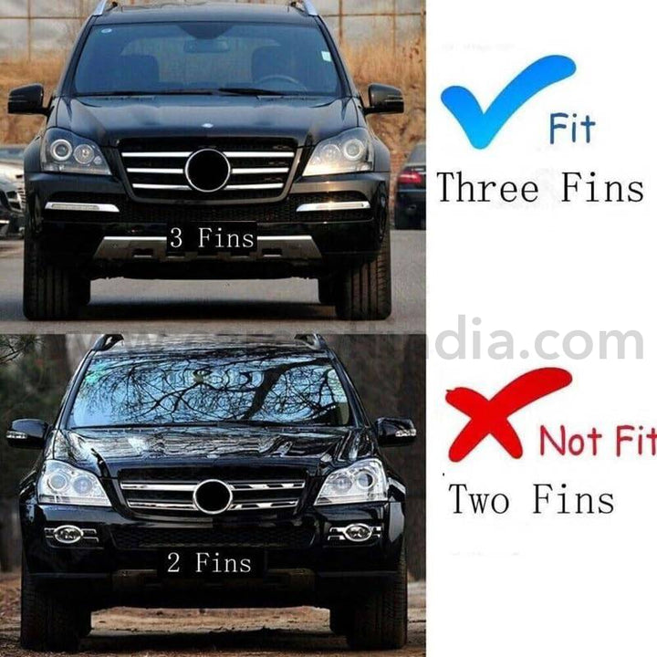 Car Craft Front Bumper Gtr Grill Compatible With Mercedes