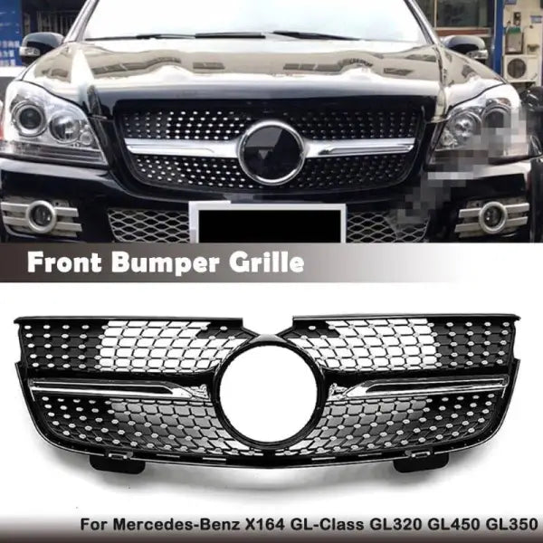 Car Craft Front Bumper Gtr Grill Compatible With Mercedes