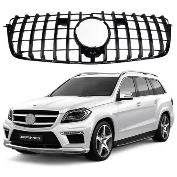 Car Craft Front Bumper Gtr Grill Compatible With Mercedes