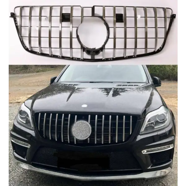 Car Craft Front Bumper Gtr Grill Compatible With Mercedes