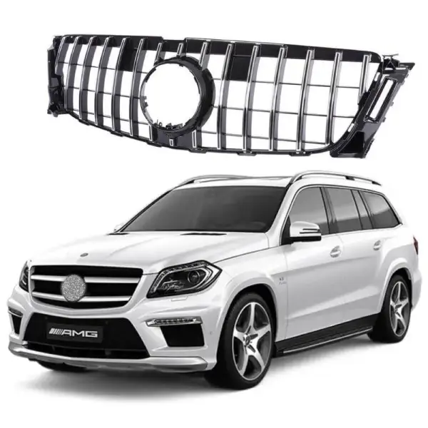 Car Craft Front Bumper Gtr Grill Compatible With Mercedes