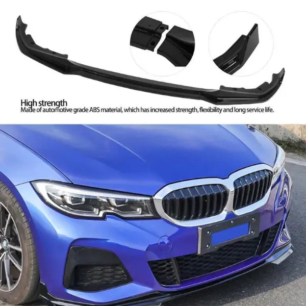 Car Craft Front Lip Spoiler Compatible with BMW 3 Series