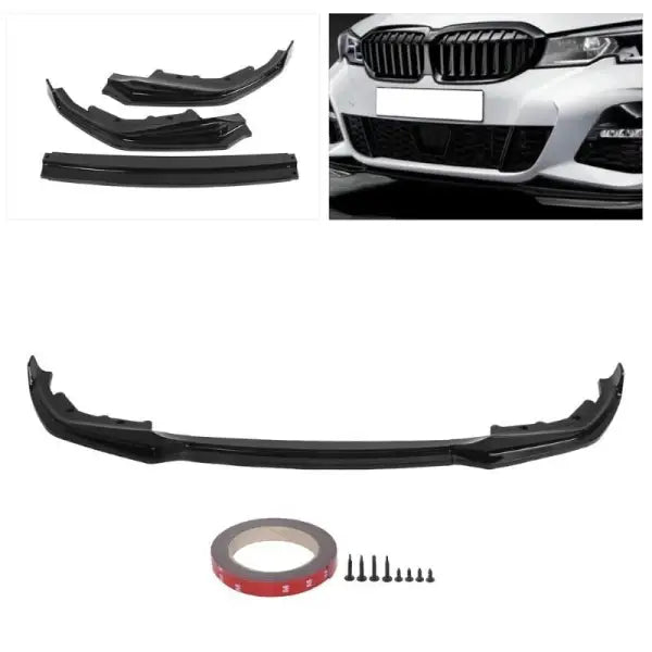 Car Craft Front Lip Spoiler Compatible with BMW 3 Series