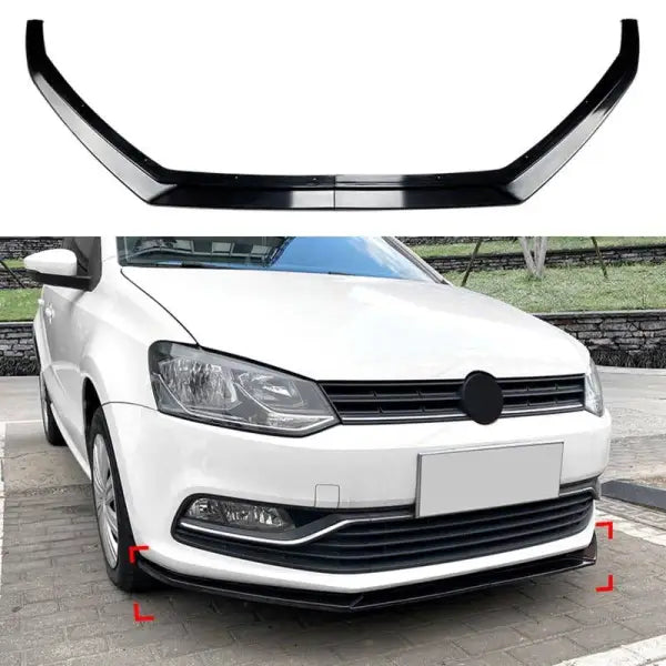 Car Craft Front Lip Spoiler Compatible with Volkswagen Polo