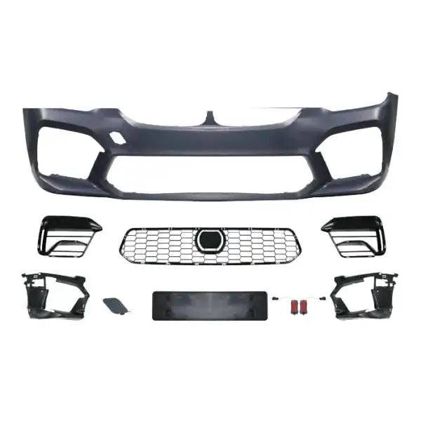 Car Craft Front M5 Bumper Compatible With Bmw 5 Series G30