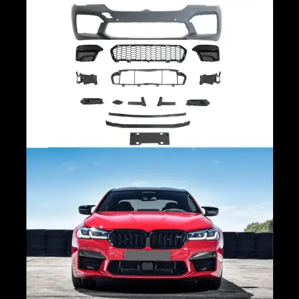 Car Craft Front M5 Bumper Compatible With Bmw 5 Series G30