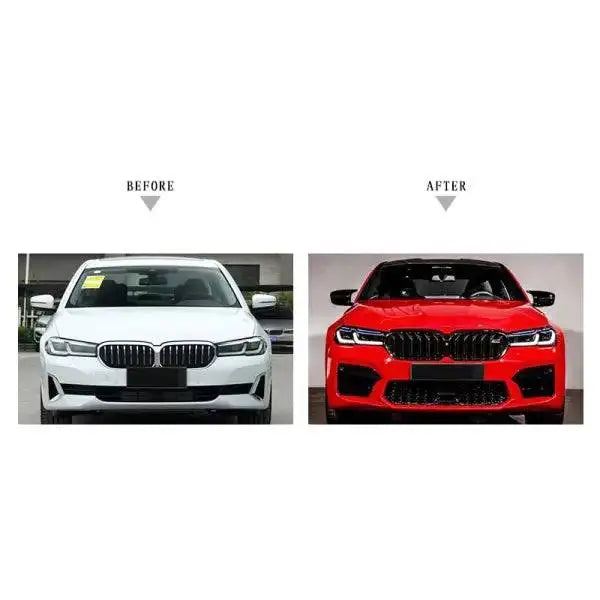 Car Craft Front M5 Bumper Compatible With Bmw 5 Series G30