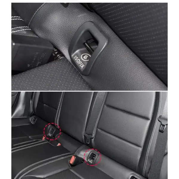 Car Craft Gla Child Seat Belt Lock Isofix Cover Compatible