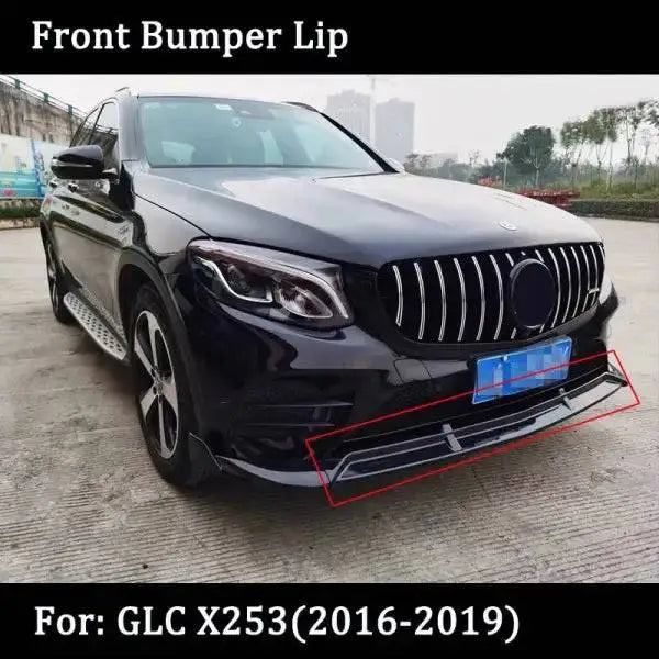 Car Craft Glc Front Lip Bumper Lip Compatible With Mercedes