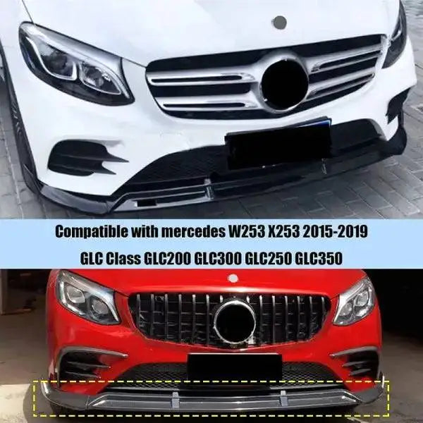 Car Craft Glc Front Lip Bumper Lip Compatible With Mercedes