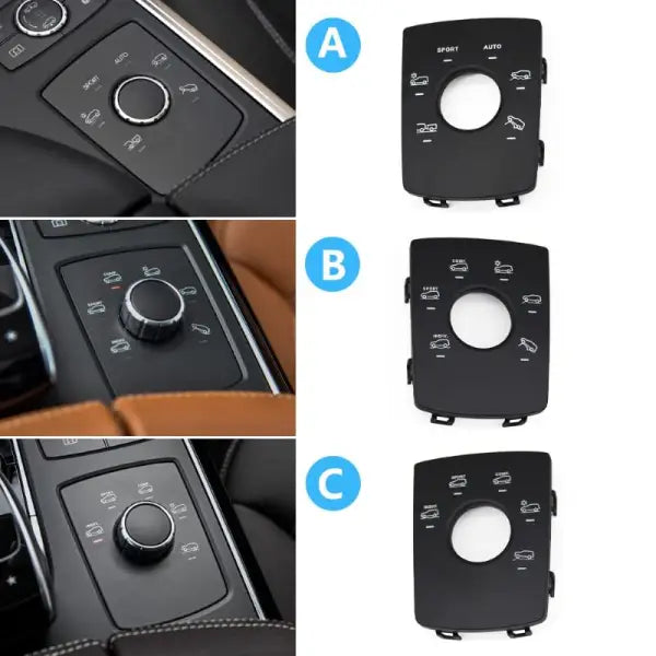 Car Craft Gle W166 Sports Mode Button Cover Compatible With