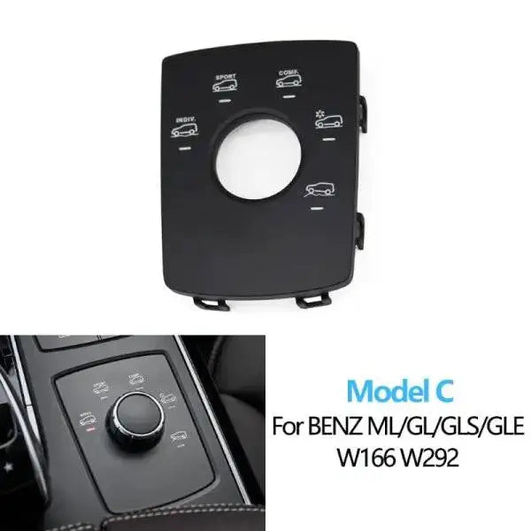 Car Craft Gle W166 Sports Mode Button Cover Compatible