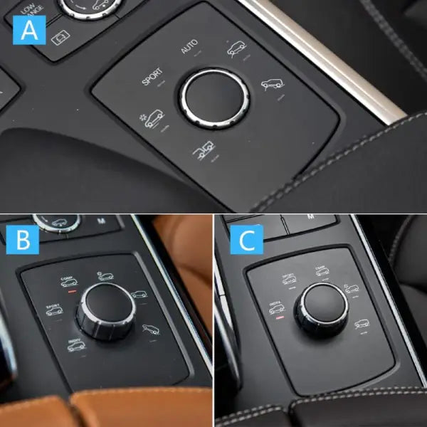 Car Craft Gle W166 Sports Mode Button Cover Compatible With