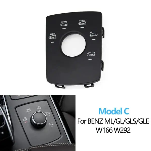 Car Craft Gle W166 Sports Mode Button Cover Compatible With