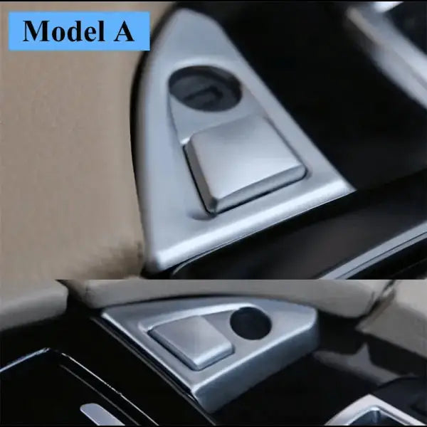 Car Craft Glove Box Armrest Lock Cover Compatible With Bmw