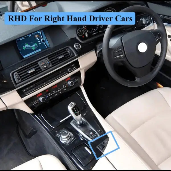 Car Craft Glove Box Armrest Lock Cover Compatible With Bmw