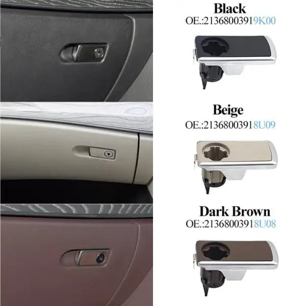 Car Craft Glove Box Lock Handle Switch Compatible