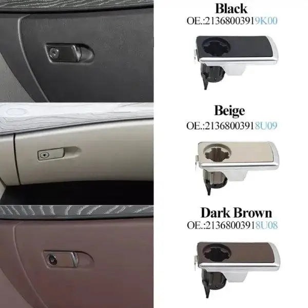 Car Craft Glove Box Lock Handle Switch Compatible