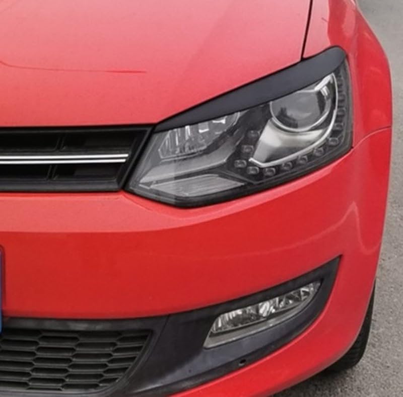 Car Craft Headlight Eyebrow Compatible with Volkswagen Polo