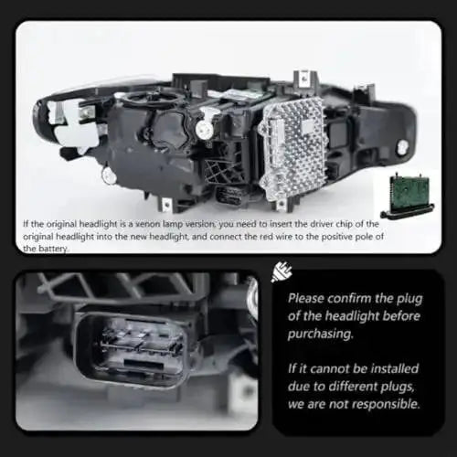 CAR CRAFT Headlight Headlamp Compatible With Bmw 3 Series