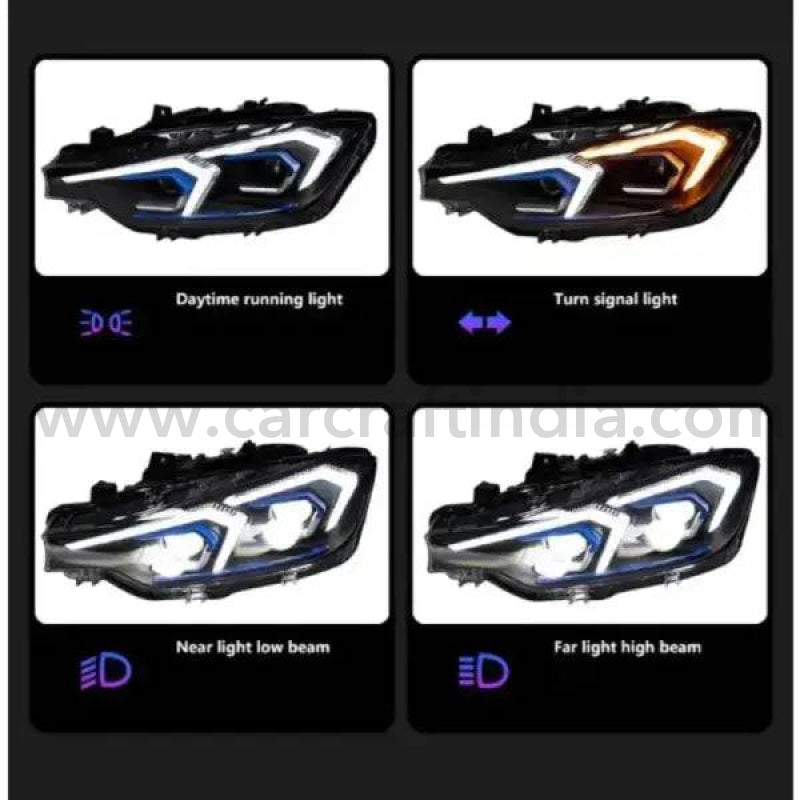 CAR CRAFT Headlight Headlamp Compatible With Bmw 3 Series