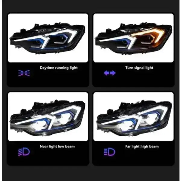 CAR CRAFT Headlight Headlamp Compatible With Bmw 3 Series