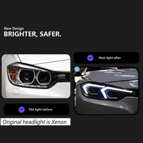 CAR CRAFT Headlight Headlamp Compatible With Bmw 3 Series